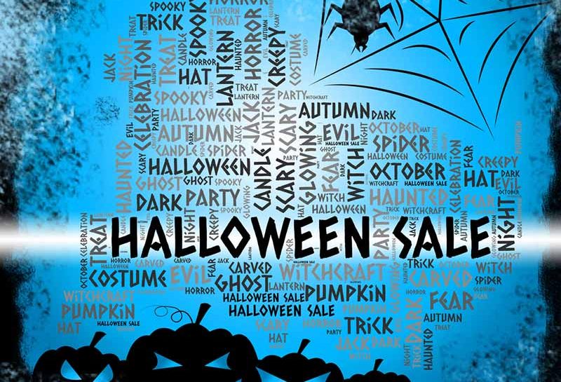 Halloween Sale Means Offer Reductions And Promotions